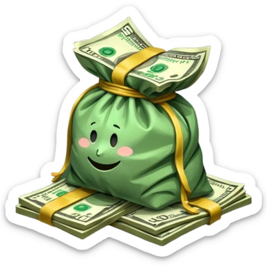 Money Debt sticker