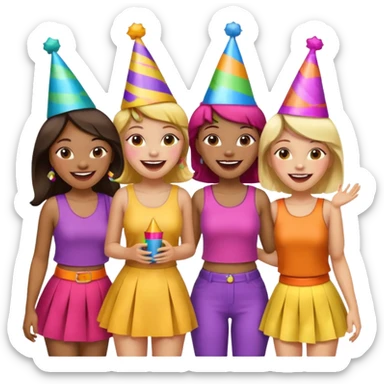 10 girl bands are so fun I nanny and my baby girl is a big girl so she  sticker