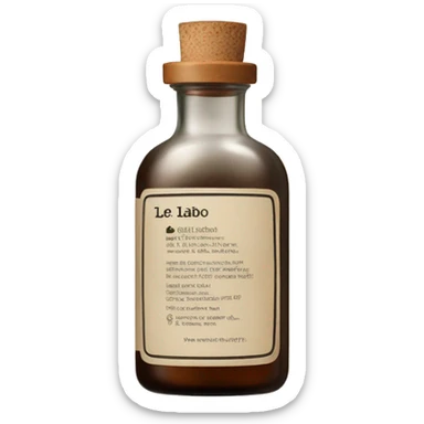 le labo bottle sticker