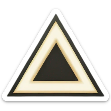 triforce but 667 one number for each triangle sticker