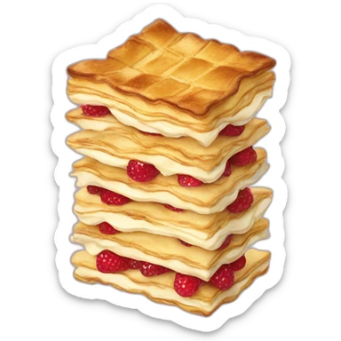 Milles feuilles sticker