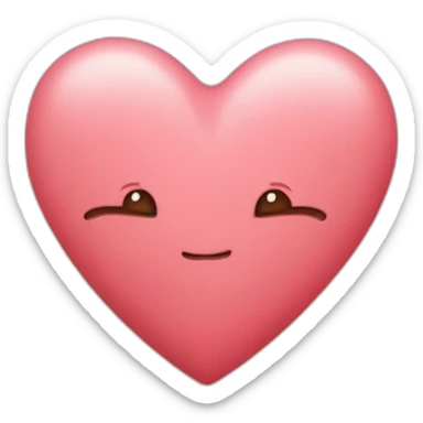 A beautiful heart Expresses my love for H sticker