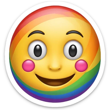 Gay emoji sticker