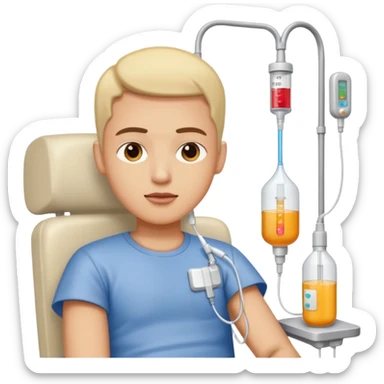 colocación de vitamina intravenosa sticker