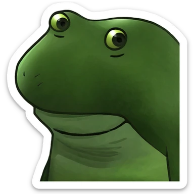 a woman with brown-blonde hair and blue eyes make her pretty  sticker