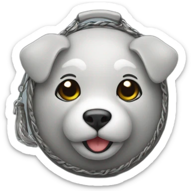 kirua avec un sac d'argent sticker