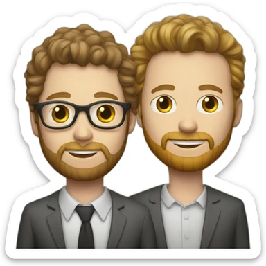 Sean Parker and Daniel Klaus sticker
