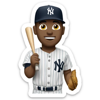 New York yankees Sonny sticker