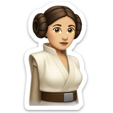 princess Leia sticker