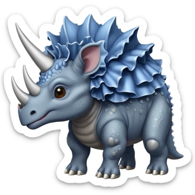 Triceratops sticker