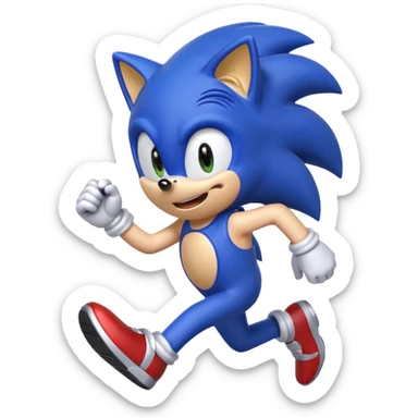 Sonic sticker