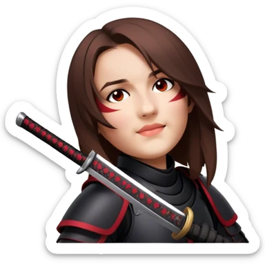 Shadow Samurai sticker