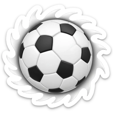 combine the football soccer ball emoji with the wind emoji sticker