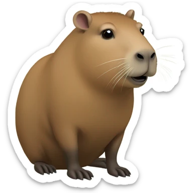 Kapibara sticker
