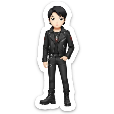 jinu from kpop demon hunters sticker