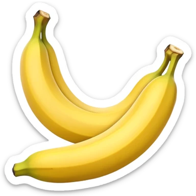 banana and peel sticker