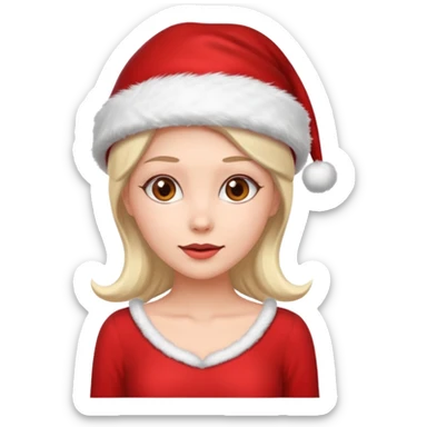 Dommy mommy Santa Clause sticker