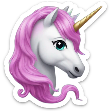 Unicorn mermaid  sticker