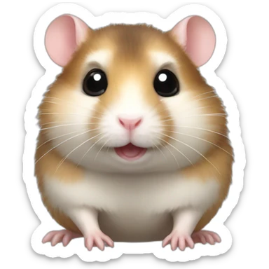 Hamster roborovski  sticker