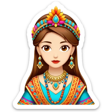 Vibrant Ceremonialist sticker