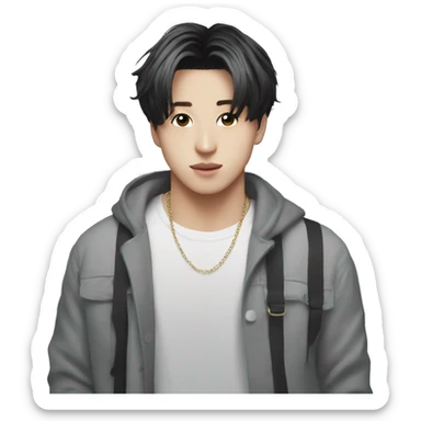 jungkook from bts sticker