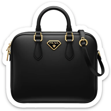 original logo prada milano sticker