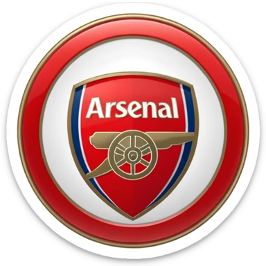 arsenal footbal club logo emoji sticker