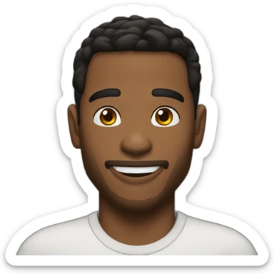 Reese malcom in the mittle, happy  sticker