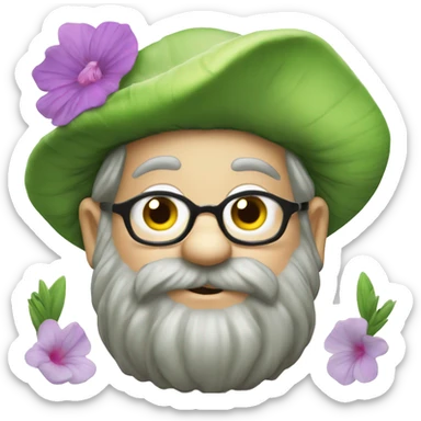 Sassy garden gnome sticker