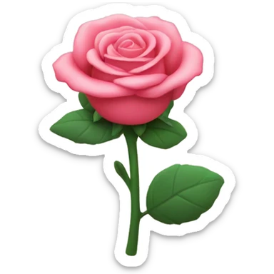 Toy rose  sticker