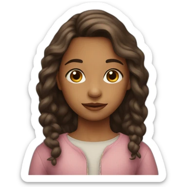 A very, very, very beautiful child  sticker