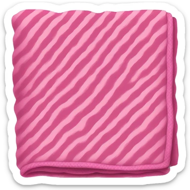 pink blanket sticker