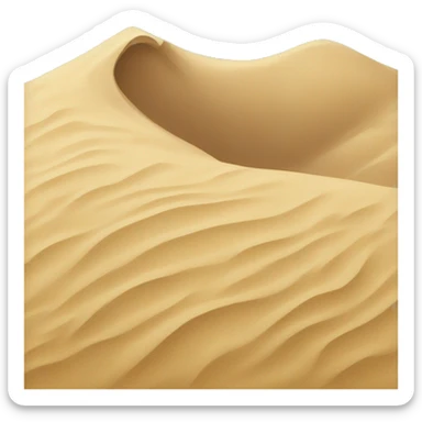 Sand dune  sticker