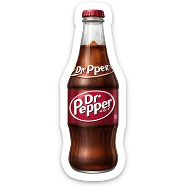 dr pepper sticker