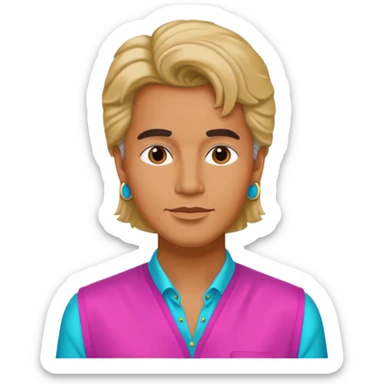 80'S CELEBRITY sticker