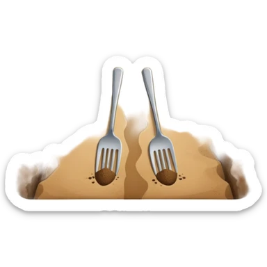 a fork in the road with two different paths sticker