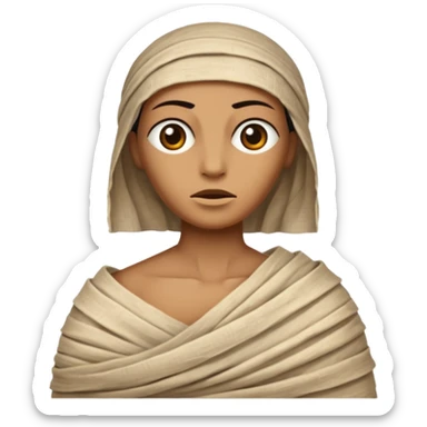 Mummy sticker