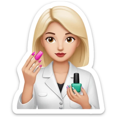 Manicurist  sticker