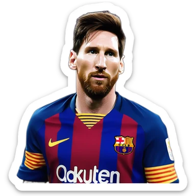 Messi Messi Ankara Messi Messi Ankara Messi gooooooal sticker