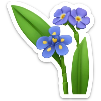 Flax covercrop  sticker