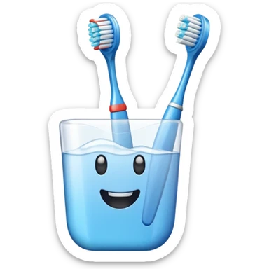 Cepillo de dientes  sticker