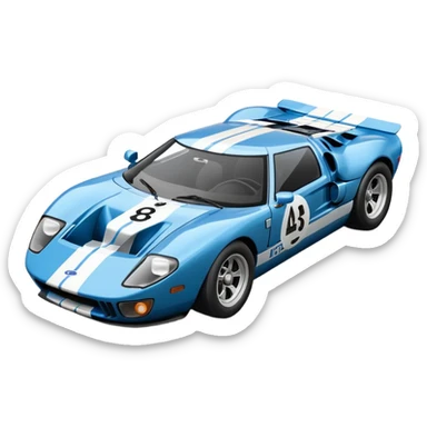 Ken miles’ ford gt 40 sticker