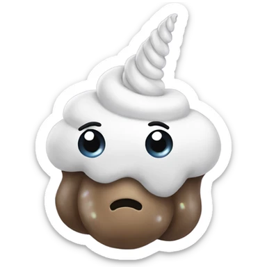 unicorn poop sticker