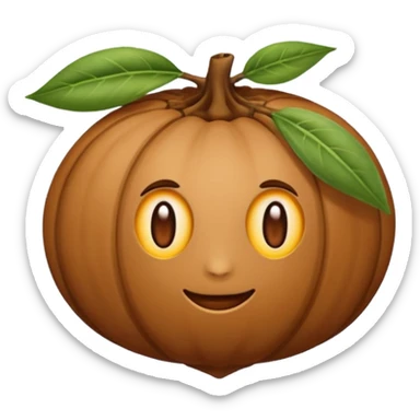 uma madeira com cara de sticker