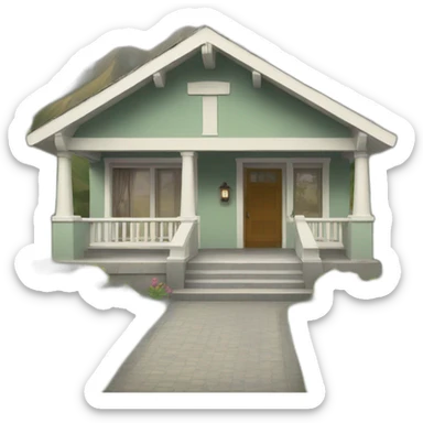 bungalow sticker