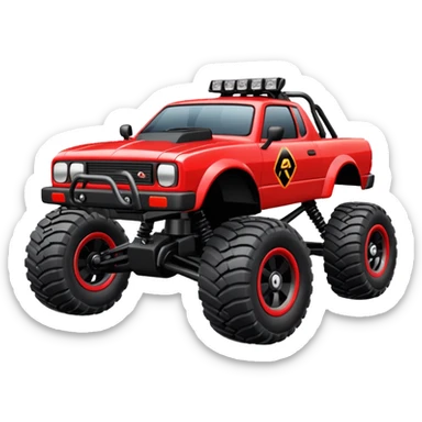 Aarma Basher rc car  sticker