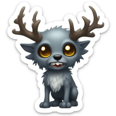 cute-wendigo sticker