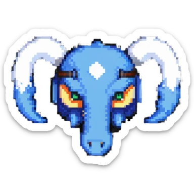 Discord logo with word mark and mascot sticker