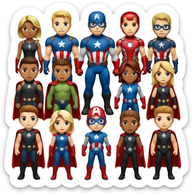 The avengers sticker