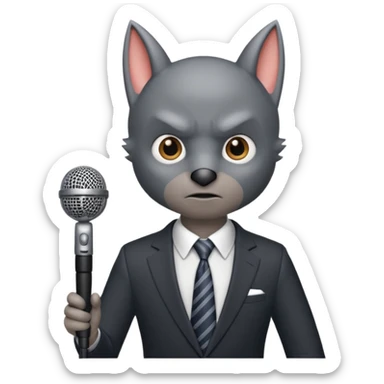 Bat News Reporter sticker